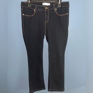 👖No Boundaries Junior Straight Leg Jeans•13•Dark Blue